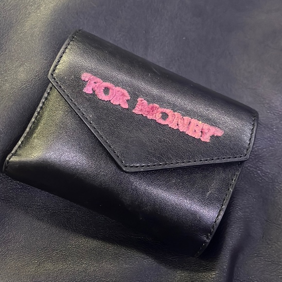 OFF-WHITE 'For Money' Small Leather Wallet - Picture 2 of 5